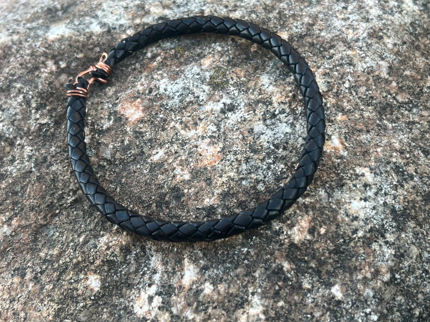 Leather bracelet