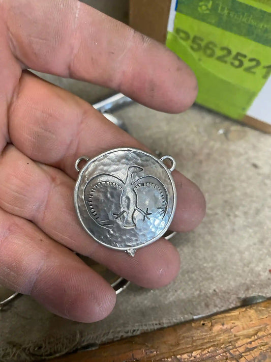 Nicola Eagle Necklace on Hand