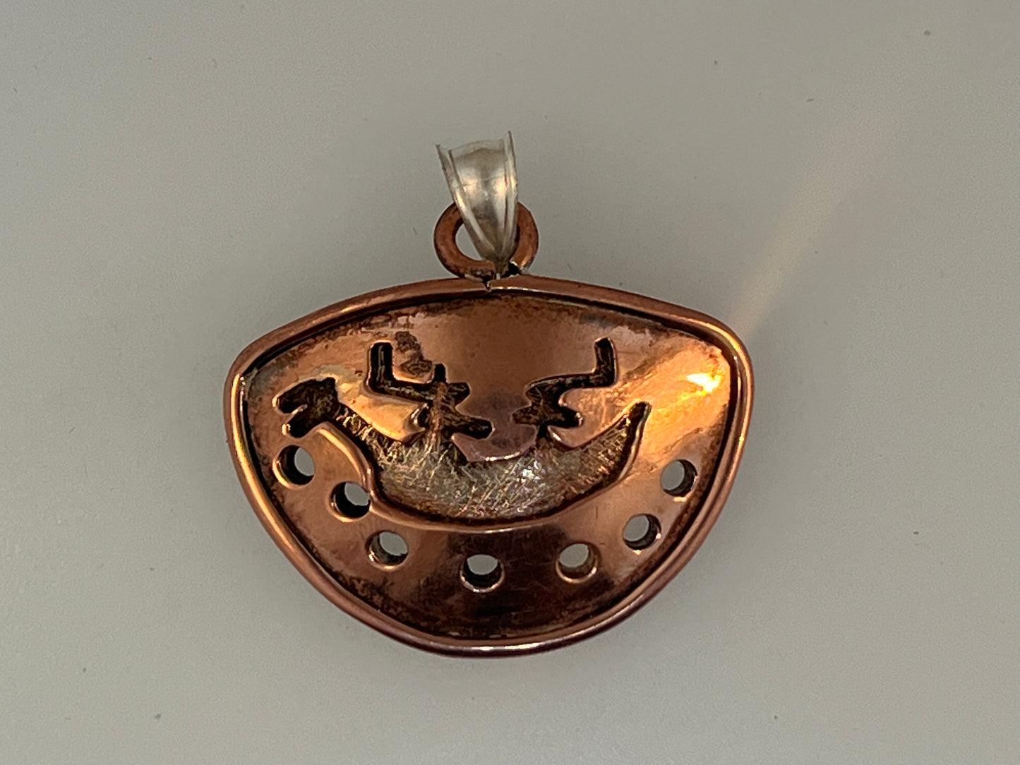 Copper boat pepole