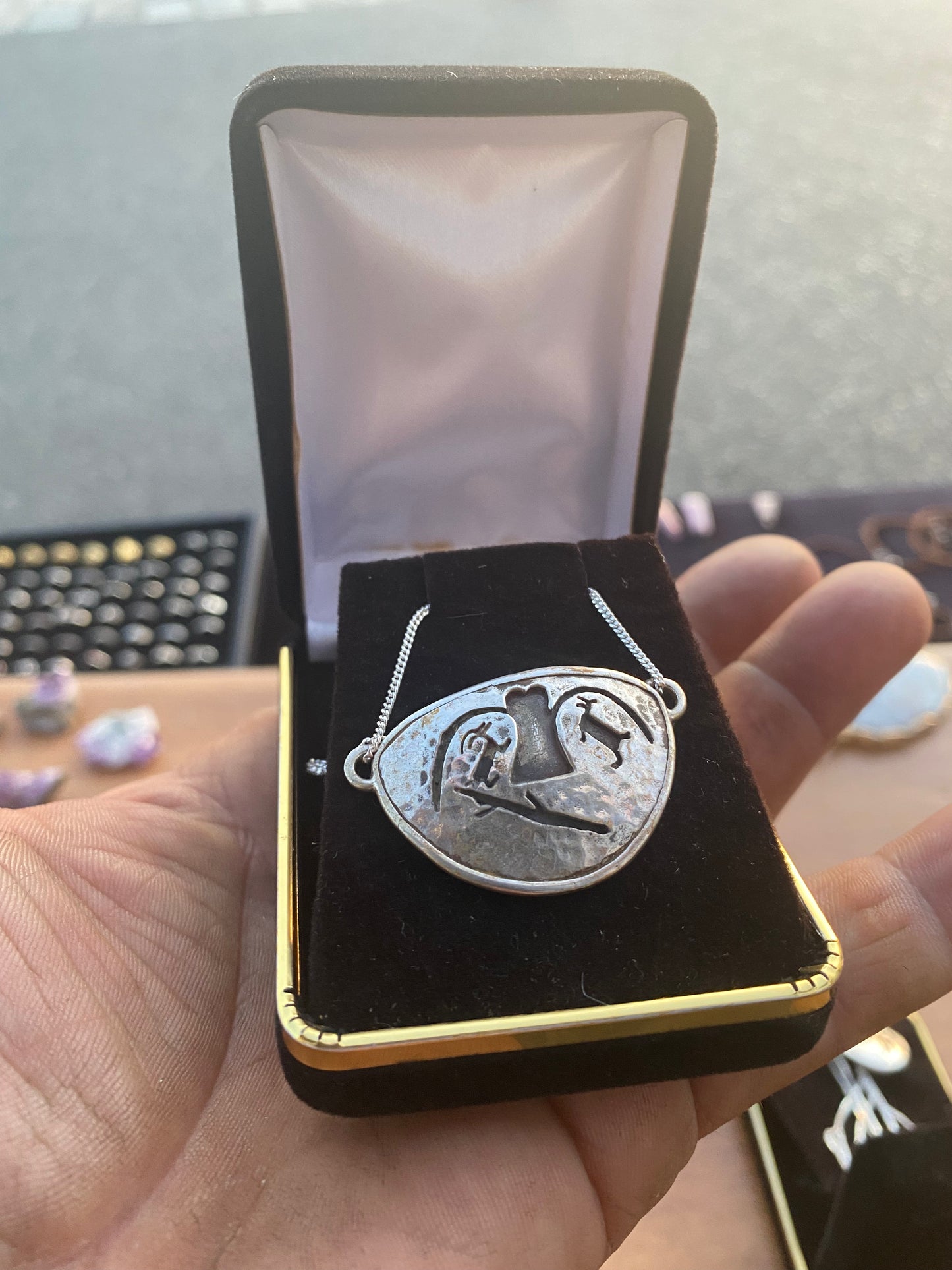 Protector pictograph pendant
