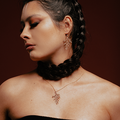 Yellow Cedar Necklace