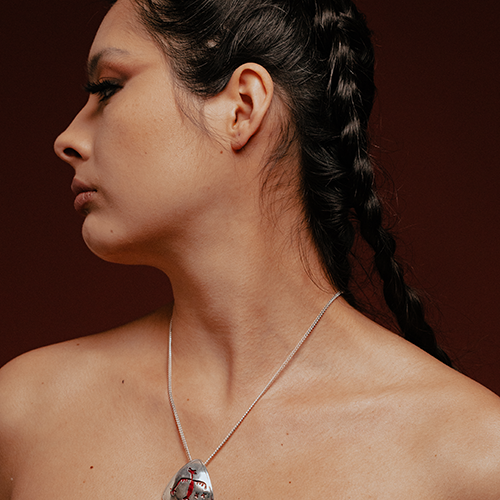 Thunderbird Pictograph Necklace