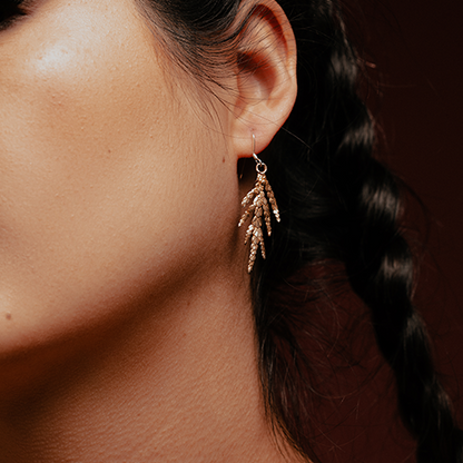Red Cedar Earrings