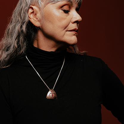 Thunderbird Pictograph Necklace