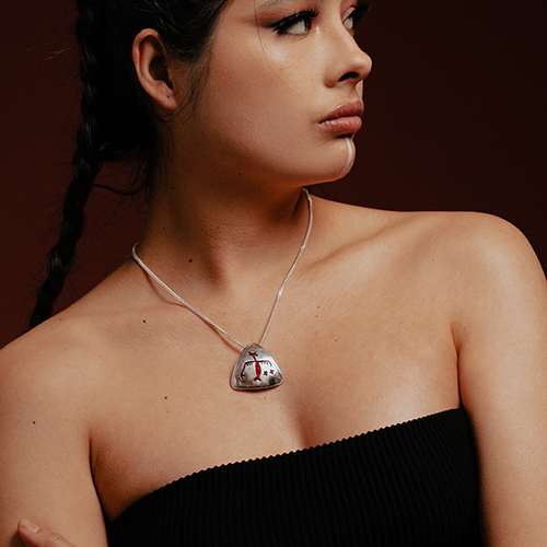 Thunderbird Pictograph Necklace