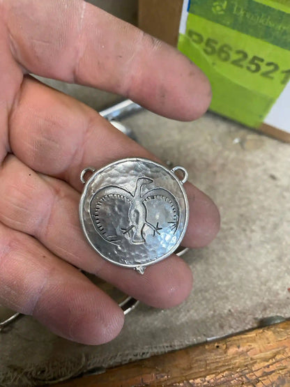 Nicola Eagle Necklace on Hand