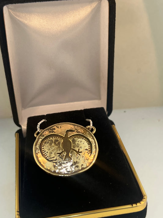 Nicola Eagle Pictograph Necklace