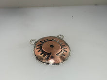 Load image into Gallery viewer, Copper sun  pictograph one of a kind

