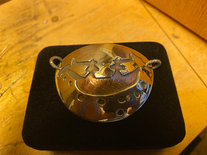 Boat People Pictograph Necklace (Custom Order)