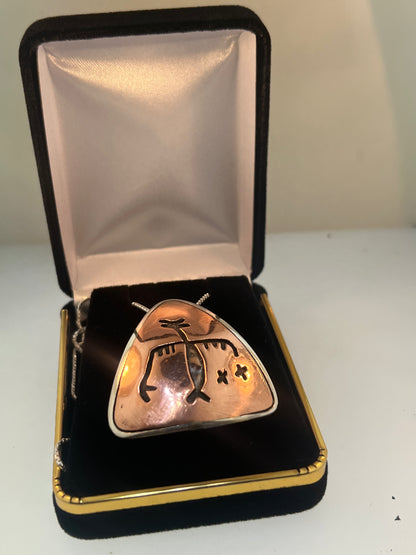 Thunderbird Pictograph Necklace